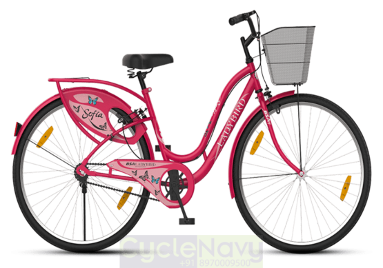 BSA-Ladybird-Sofia-26T-Pink-Girls-Ladies-Bicycle
